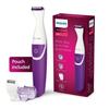 Philips Body Trimmer For Women,Skin Safe With Rounded Tips,2In1 Trim Or Shave,Hair Removal For Intimate Areas,Arms,Legs & Body,No Skin Irritation,Travel Friendly I2 Year Warranty-BRT383/15,Multicolor view 1