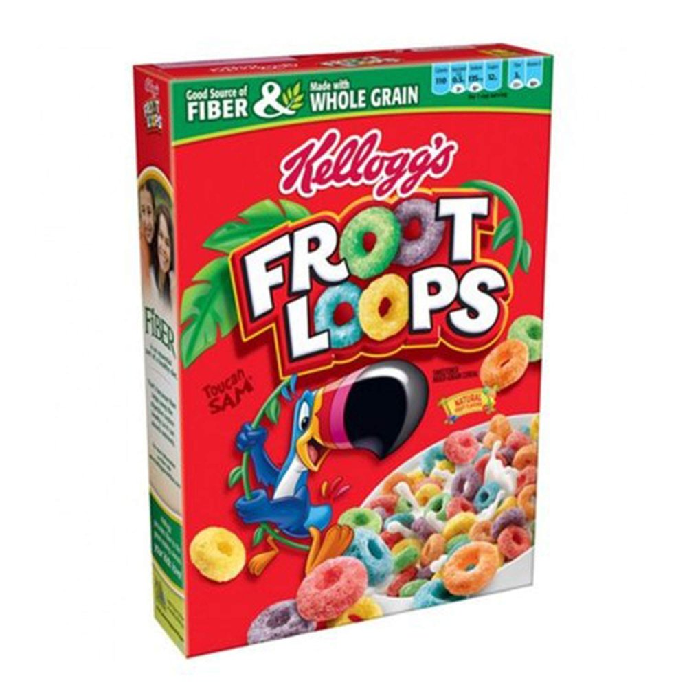 Kellogg's Cereal Froot Loops, 340g