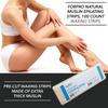 ForPro Natural Muslin Epilating Strips, Tear-Resistant, Pre-Cut Strips for Hair Removal, 3 W x 9 L , 100-Count view 3