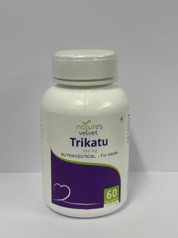 Natures Velvet Pure Extract Trikatu 500mg - 60 Capsules