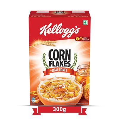 Kellogg's Cornflakes with Real Honey, 300 g