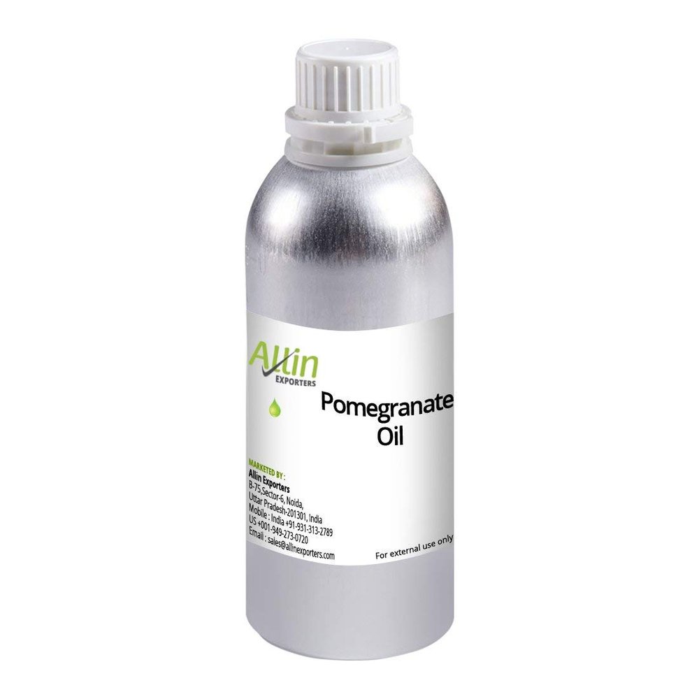 Allin Exporters Pomegranate Oil 100% Pure, Undiluted Therapeutic Grade for Skin Care & Hair Care - 100 ml
