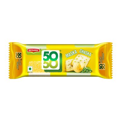 Britannia Biscuits - 50-50 Maska Chaska, 50g Pack
