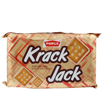 Parle Biscuits - Krack Jack, 200g Pouch