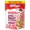 Kellogg's Muesli Crunchy Fruit And Nut, Multi-Grain Cereal, High In Iron, Vitamin B And Source Of Fibre, 500g view 1