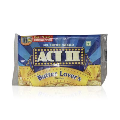 Act II Microwave Popcorn - Butter, 99g Pouch