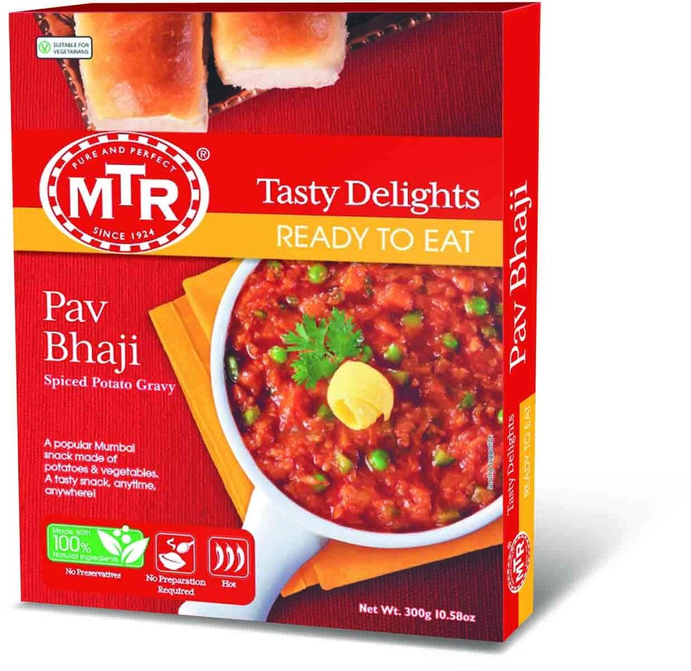 MTR Ready to Eat - Pav Bhaji, 300g Carton