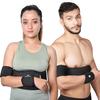 Wonder Care-Left Right Shoulder Immobilizer Arm Sling Elastic Brace for Clavicle Collar Bone Dislocation Subluxation Shoulder stabilizer Compression Brace After Rotator Cuff Surgery-Black Size-3 view 1