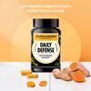 Curegarden Daily Defense Curcumin Capsules - Turmeric Extract Supplement BCM 95-500mg Anti-Inflammatory Immunity Booster - Natural Anti-Oxidant - Free from Gluten/Soy/Additives - 60 Capsules view 2