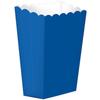 Amscan Fun Small Popcorn Box, 5-1/4 x 3-3/4"5-1/4 x 3-3/4", Blue view 1