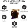 Langnese 100% Pure Black Forest Honey, 250 g, Raw Honey from Langnese Germany view 4