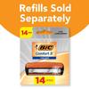 BIC Hybrid 3 Comfort Disposable Razor, Men, 12-Count view 3