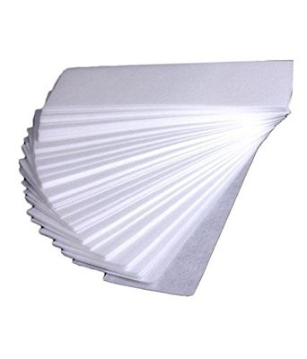 Out of Box Professional Hair Removal Wax Strips - White, 9x3 Size (100 Pieces)