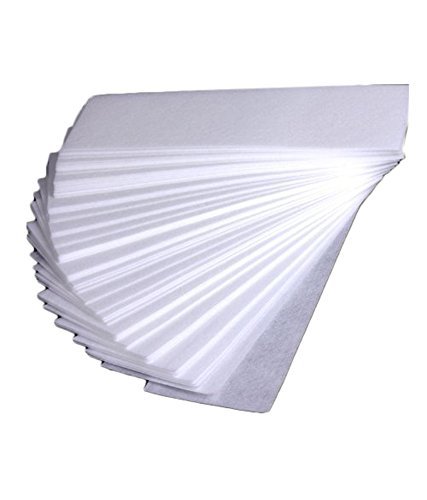 Out of Box Professional Hair Removal Wax Strips - White, 9x3 Size (100 Pieces)