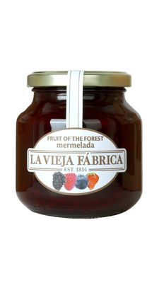 La Vieja Fabrica Fruit Of The Forest Mermelada Fruit Spread, 12.35 oz 350 g