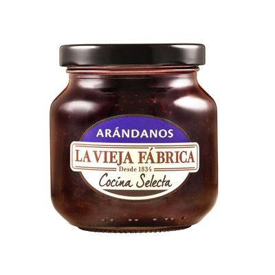 La Vieja Fabrica Blueberry Mermelada Fruit Spread, Select Cuisine,Fruit Spread Gluten Free, 280G