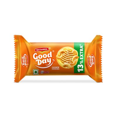 Britannia Good Day Cookies - Rich Cashew, 66 g Pack
