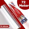Ezee Silver Aluminium Foil 72 Meters 14 Microns | Parchment & Wrapping Paper | Perfect for Cooking, Baking, Packing and Serving Foods view 2