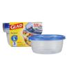 Glad Large Round Bowl Food Storage Containers, (48 Oz) -3 Count, Standard view 1