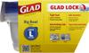 Glad Large Round Bowl Food Storage Containers, (48 Oz) -3 Count, Standard view 2