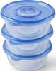 Glad Large Round Bowl Food Storage Containers, (48 Oz) -3 Count, Standard view 4