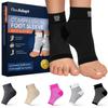 Black , Large : Bitly Plantar Fasciitis Socks (1 Pair) Premium Ankle Support foot Compression Socks (Large) view 1