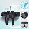 Wonder Care Inguinal Groin Hernia Support Belt for Post Surgery Mens Hernia Guard Inguinal Truss Hernia Belt Adjustable Waist Strap with 2 Removable Compression Pads (M) view 4