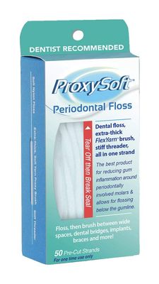 Periodontal Floss by Thornton - Disp. of pk of 50 Floss)
