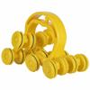 Aarogya Mandir Multiplex Magnetic Ring Wheel Massager (Yellow) view 2