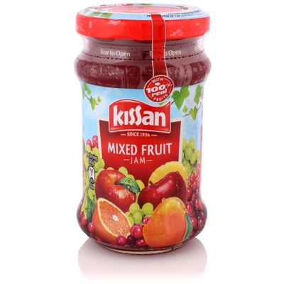 Kissan Jam - Mixed Fruit, 200g Bottle