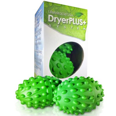 Dryer Balls: The BEST Permanent Non Toxic Chemical Free Fabric Softener. Replaces Liquid Fabric Softener, Dryer Sheets & Wool Dryer Balls. Soften Clothes Naturally Without Chemicals. 3 Year Warranty!