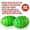 Dryer Balls: The BEST Permanent Non Toxic Chemical Free Fabric Softener. Replaces Liquid Fabric Softener, Dryer Sheets & Wool Dryer Balls. Soften Clothes Naturally Without Chemicals. 3 Year Warranty! view 2