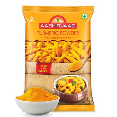 Aashirvaad Powder - Turmeric, 200 Grams Pouch