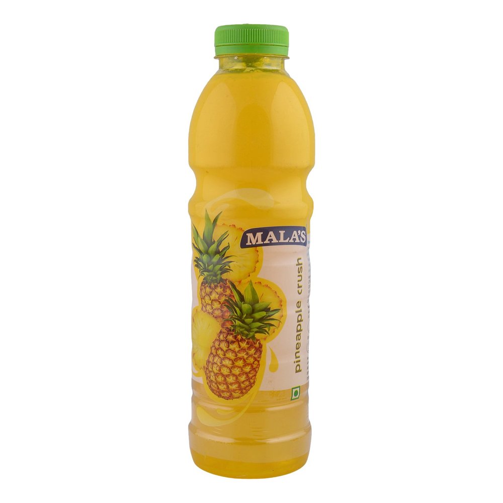 Mala's Crush - Pineapple , 750ml Bottle