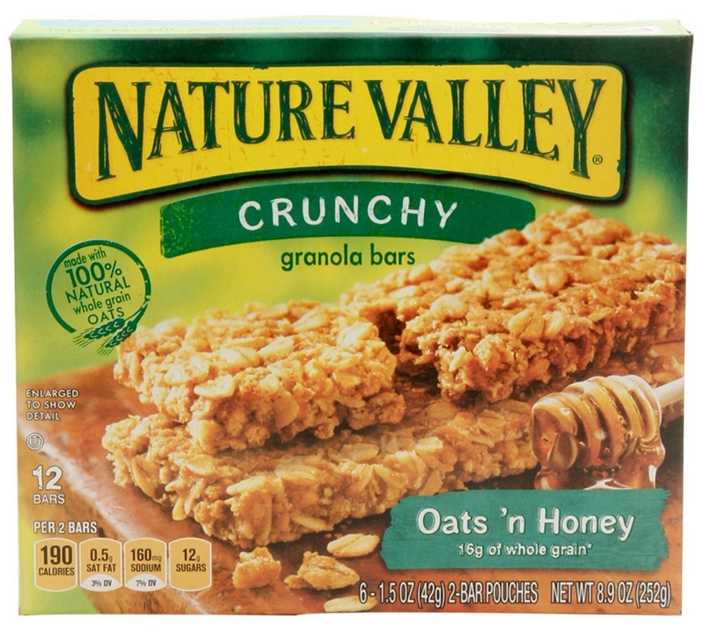 Nature Valley Crunchy Granola Bars - Oat and Honey, 252g Pack