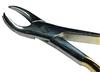 ADDLER DENTAL COW HORN FORCEP GOLDEN HANDLE. LIFE TIME ANTI RUSTING WARRANTY. view 1