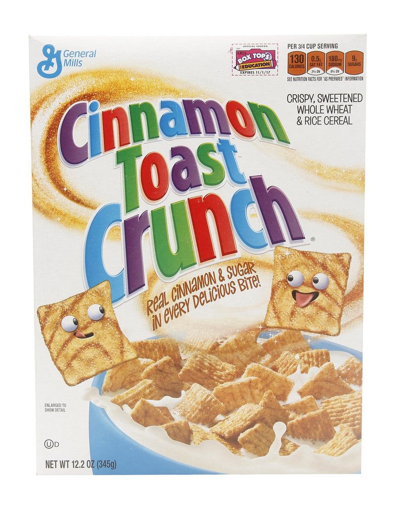 General Mills Cinnamon Toast Crunch - 345g Carton