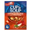 Batchelors Cup A Soup Minestrone with Croutons- 94gms | Easy Instant Meal | Classic Italian Flavours | Home Style Soup | Ready in Minutes | No Additives or Preservatives | Serves 3-4 view 1