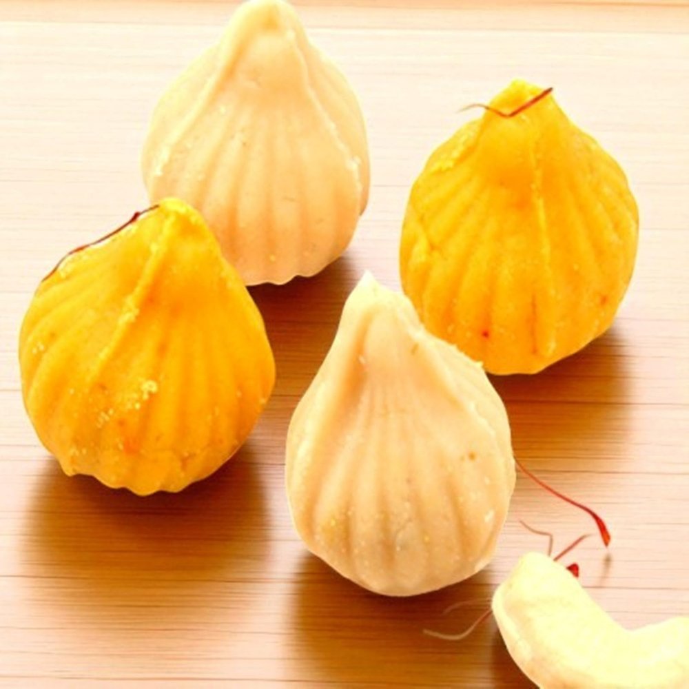Ghasitaram Gifts Sweets Ganesha Chaturthi Gifts Modaks Mix Mawa Modaks 800 GMS