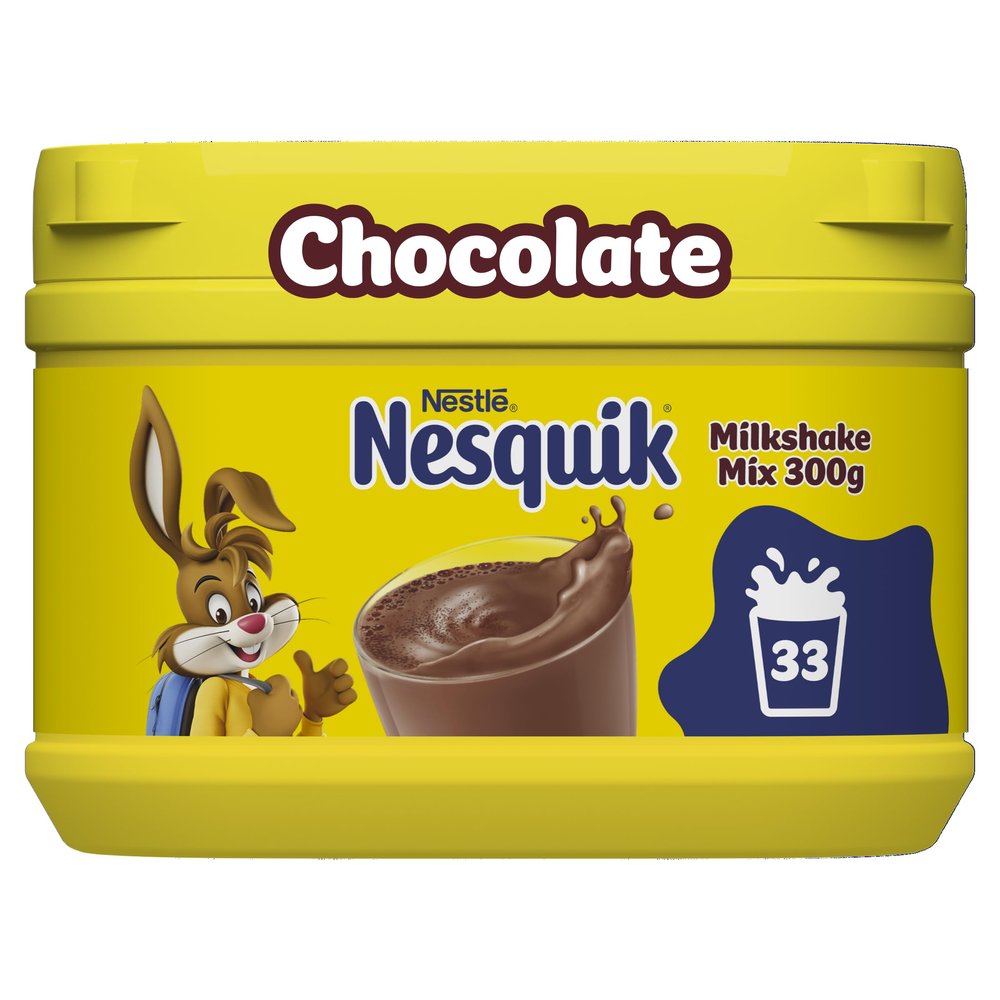 Nesquik Nestle Nesquik Chocolate Flavour Milkshake Mix, 300 G, (103066141), No Artificial Sweeteners