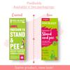 PEE BUDDY 40 Funnels Disposable Female Urination Device for Women | Portable, Leak-Proof Stand and Pee Funnels for Women, Girls| Public Toilets, Travel, Camping, Hiking and Outdoor Activities view 2