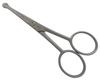 Tenartis 108 4" Stainless Steel Beard, Moustache, Ear & Nose Scissors with Curved Blades - Made in Italy by Tenartis view 1