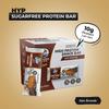 HYP Sugarfree Protein Bar, Oats Brownie (6x40g) | No added Sugar | Triple Blend Protein | 10g Protein Energy Bar | Gluten-free Oats Brownie Protein Bars | Sugarfree Protein Bar | Ready to eat foods view 3