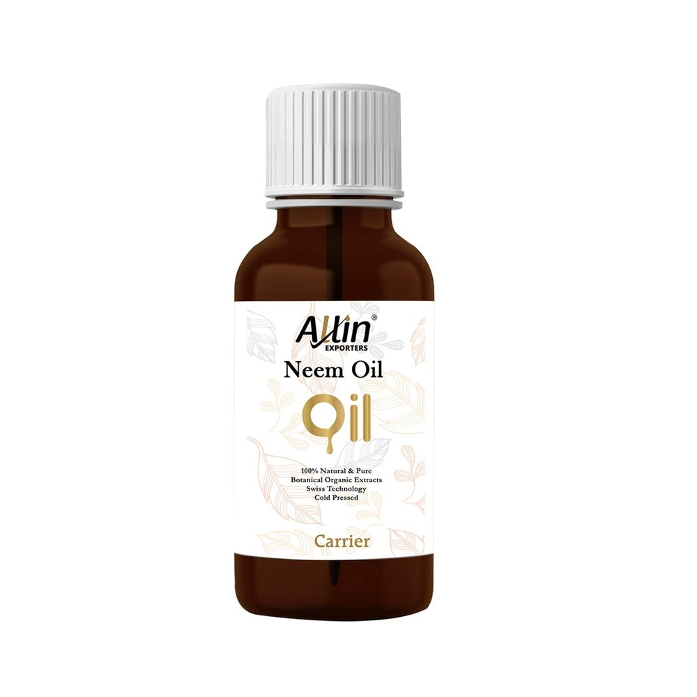 Allin Exporters Neem Oil Pure Natural Undiluted Carrier Therapeutic Grade for Moisturising Skin & Hair Growth (15 ML)