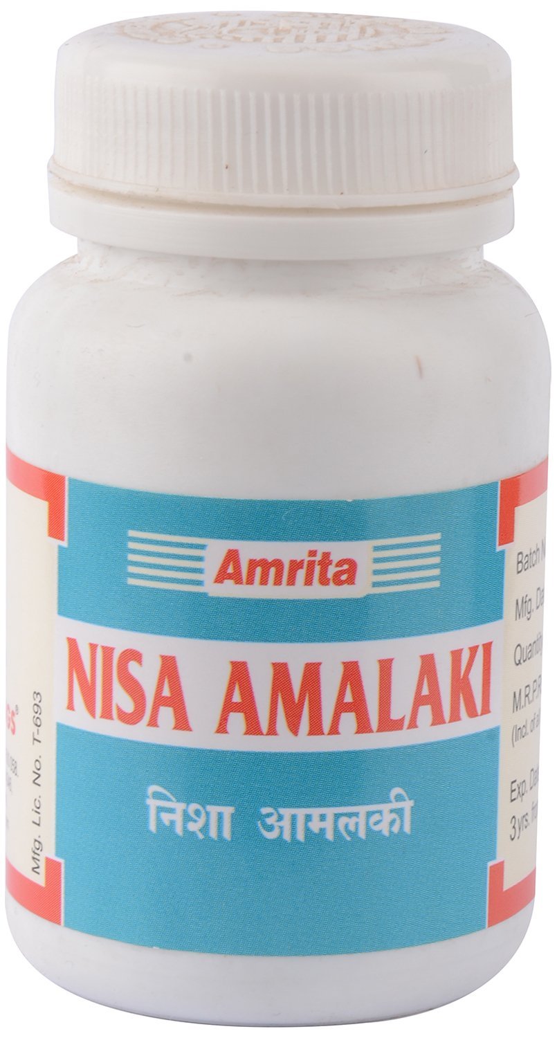 Amrita Nisa Amalaki | 90 Tablets | Immunomodulator & Anti-diabetic | Goodness of Amla & Haldi