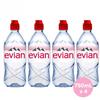 Evian Mineral water, Naturally Filtered Drinking water, 750ml Bottled Water Crafted by Nature, Case of 4 X 750ml Sports Cap Water Bottles view 2