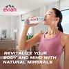 Evian Mineral water, Naturally Filtered Drinking water, 750ml Bottled Water Crafted by Nature, Case of 4 X 750ml Sports Cap Water Bottles view 4