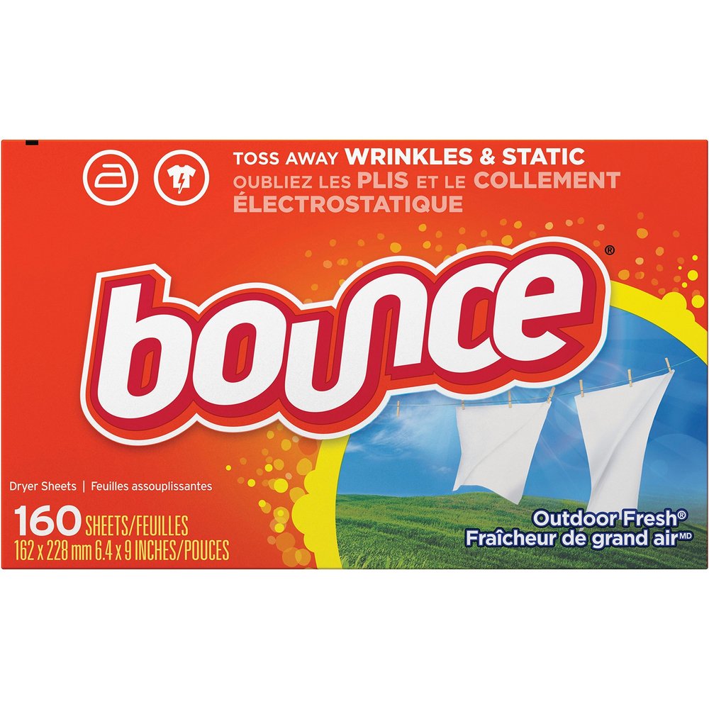 Bounce Outdoor Fresh Dryer Sheets, 160 Sheets