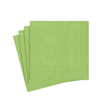 Entertaining with Caspari Moire Cocktail Napkins (20 Pack), Lime