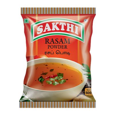 SAKTHI 500g South Indian Flavourful Rasam Powder | Instant Masala Mix | Rich Aroma | Whole Spices Blend